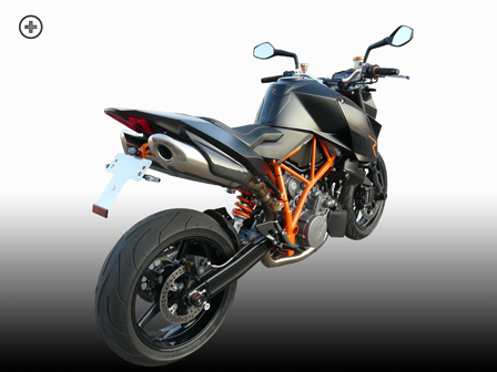 ZOOM Kennzeichenhalter KTM Super Duke A6
